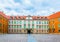 View of the main courtyard of the royal castle in Warsaw....IMAGE