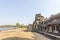 View of main entrance, Angkor Wat, Siem Riep, Cambodia.