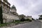 View of the main entrance and the Dome of the Palace-Buda Castle, Budapest, Hungary