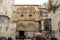 View on main entrance to The Church of The Holy Sepulchre, Via Dolorosa, Jerusalem