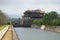 View of the main gate of Forbidden Purple city. Hue, Vietnam