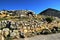 View of the main monuments of Greece. Mycenae.