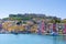 view of the main port of procida island in italy situated near naples....IMAGE