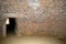 View of the main room in the Dolmen de Romeralm Antequera, Spain.