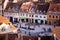 View of the main square at the Brasov