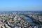 View from the Maintower in Frankfurt am Main, Germany
