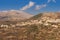 View On Majdal Shams The Druze town in the southern foothills of Mountain Hermon, At Sunset,  Golan Heights, Israel