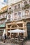 View of the Majestic cafe (coffee shop) facade in Porto