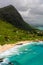 A view of Makapu`u beach, on the east side of Oahu, Hawaii.