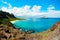 View from Makapu`u Lookout on Oahu, Hawaii