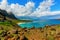 View from Makapu`u Lookout on Oahu, Hawaii