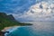 View of Makapuu Beach, Oahu, Hawaii