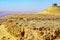 View of Makhtesh crater Ramon with Camel Mount lookout