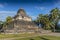 View of the That Makmo stupa, also known as the Watermelon stupa. At Wat Wisunalat. Luang Prabang. Laos