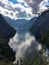 view from Malerwinkel near Schoenau over lake Koenigssee kingÂ´s lake, Bavaria, Germany