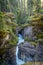 View of Maligne Canyon in Jasper