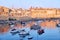 View on Malta bay between Kalkara and Birgu at early morning