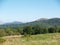 View of Malvern Hills Worcestershire England