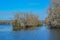 The view of Manatee Springs and Suwannee River. Manatee Springs State Park is in Chiefland, Florida