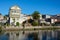 View of Mandeo River and houses