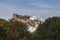 View of Mandraki town on island Nissyros, Greece