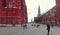 View from Manezh Square to the Kremlin Passage and Moscow Kremlin