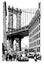 View of Manhattan Bridge from brooklyn