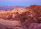 View of Manly Beacon and Red Cathedral from Zabriskie Point at dawn, Amargosa Range, Death Valley in Death Valley National Park in