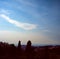 View of the Maremma landscape in Tuscany with slide film photography - 1