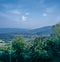 View of the Maremma landscape in Tuscany with slide film photography - 2