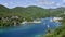 View of Marigot Bay, Saint Lucia