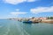 View of the marina and town, Vila Real de Santo Antonio.