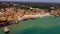 View of Marinha beach Algarve, Portugal