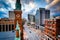 View of Market Square Presbyterian Church and buildings on 2nd S