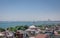 View of the Marmara Sea from the side of Fatih district of Istanbul