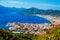 View of Marmaris marina on Turkish Riviera