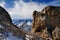 View from the Marmolada, a mountain in Italy