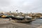 View of Marsalforn harbor on the island of Gozo, Malta