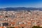 View of Marseille with ferris wheel at Vieux-Port