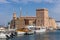 View on Marseille port from St-Victor abbey