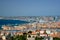 View of Marseille town. Marseille, France