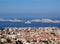 View on Marseilles city