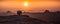 View of Matanga Hill during the sunrise, Unesco World Heritage town in Hampi, Karnataka, India