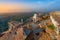 View of Matanga Hill during the sunrise, Unesco World Heritage town in Hampi, Karnataka, India