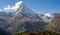 View of the Matterhorn, the most famous mountain of Switzerland