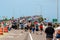 View on Max Brewer Bridge in Titusville looked like Saturday before the launch Test Flight of SpaceX Crew Dragon