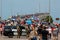 View on Max Brewer Bridge in Titusville looked like Saturday before the launch Test Flight of SpaceX Crew Dragon