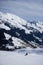 view of Mayrhofen ski resort in winter time, Austria