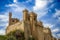 View of the medieval castle of Olite, Navarra, Spain