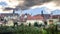 View of the medieval town beyond the pinion wall.